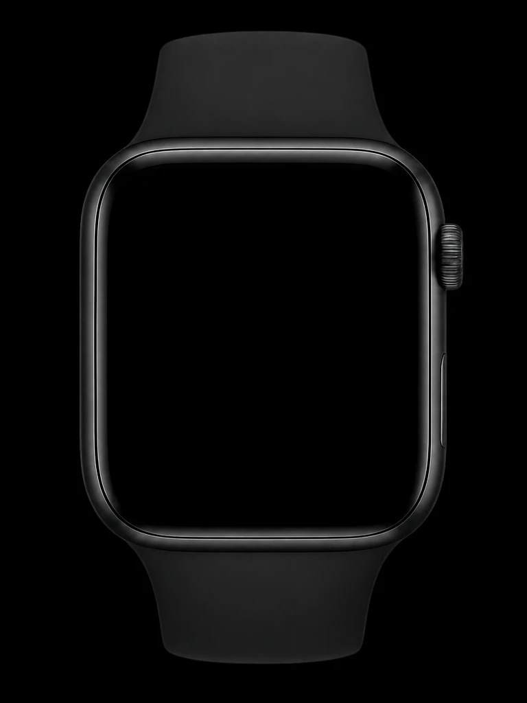 Apple Watch hardware displaying the Forty Five workout app